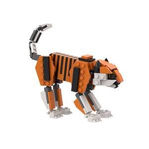 Wild Bricks - Tiger 143pcs